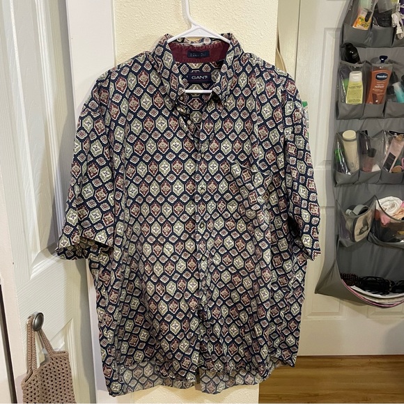 Vintage Patterned Button Up - Picture 1 of 5